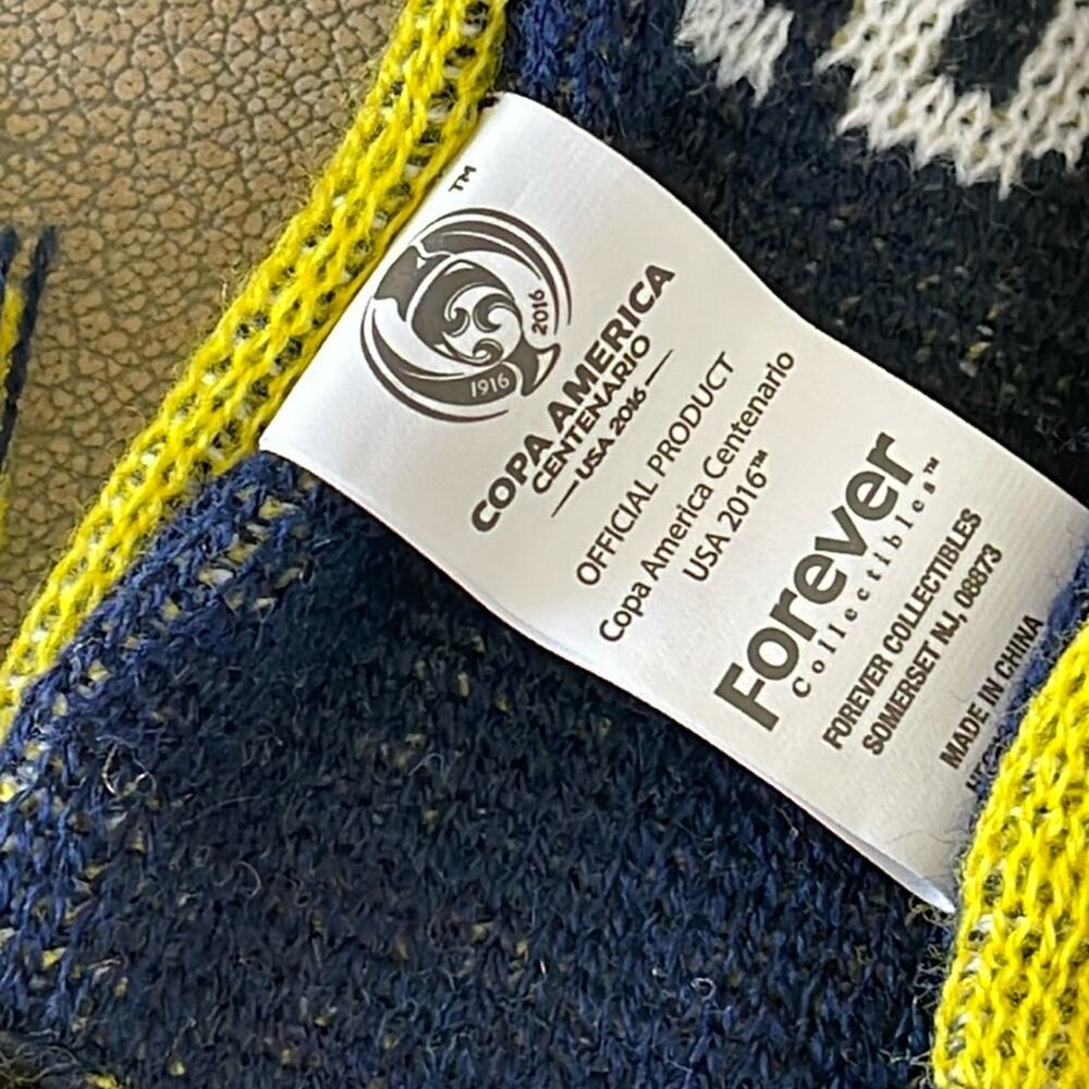 Los Angeles Copa America Centenario Scarf USA 2016  Soccer Collectibles Yellow - Picture 7 of 8